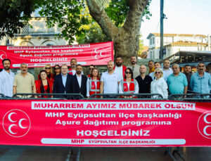 Eyüpsultan’da Muharrem Ayı Bereketi: MHP’den Birlik ve Kardeşlik Aşuresi