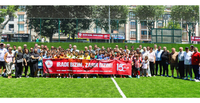 “İrade Bizim, Zafer Bizim” Ruhu Sahaya Taşındı