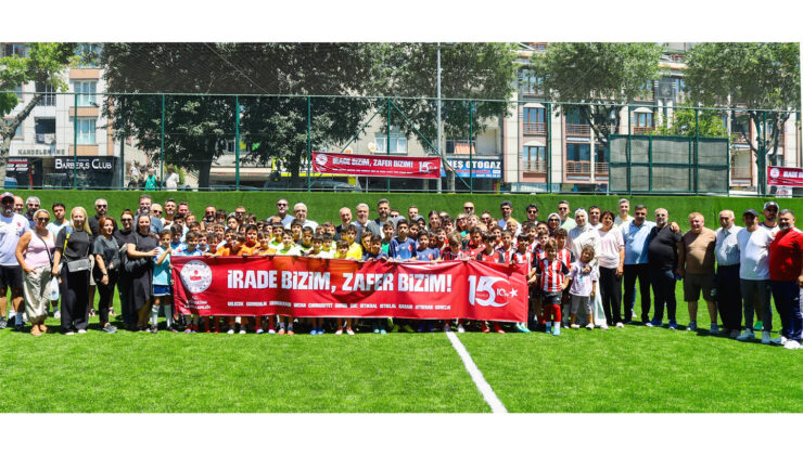 “İrade Bizim, Zafer Bizim” Ruhu Sahaya Taşındı
