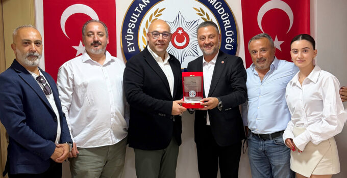 Eyüpsultan Basınından İlçe Emniyet Müdürü Can Coşkun’a Hayırlı Olsun Ziyareti