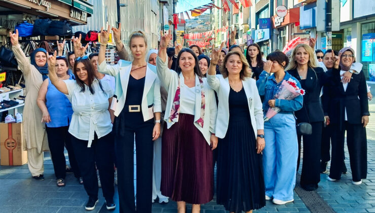 MHP Eyüpsultan Kadınlarla Buluştu: “Güçlü Kadın, Güçlü Türkiye” Mesajı